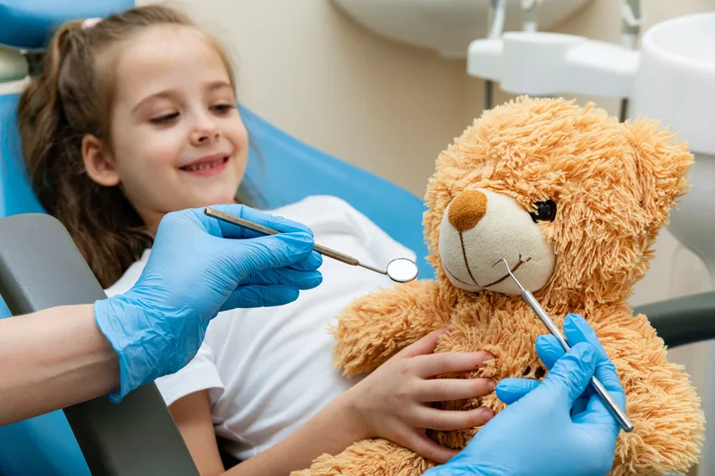 A pediatric dental team ready to welcome referred patients